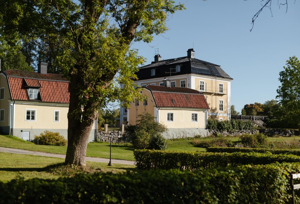 Schentrömska Herrgården utemiljö
